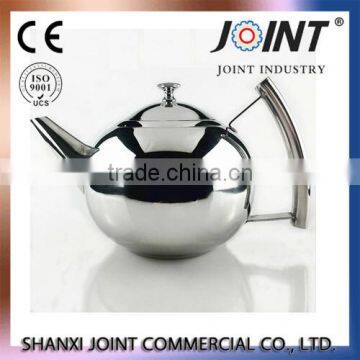 stainless steel teapot/tea kettle/coffee teapot with tea infuser