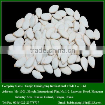 Chinese New Crop Raw Snow White Pumpkin Seeds for Snack