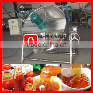 500Liter Steam Heating Tilting Jacketed Kettle /candy Cooking Pot/ Jacketed Cooking Pot photo-3