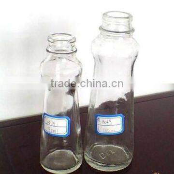 90ml 155ml empty sesame oil glass bottle with round body