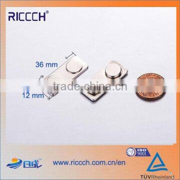 Factory Direct Metal Magnetic Name Badge/tag Holder photo-2