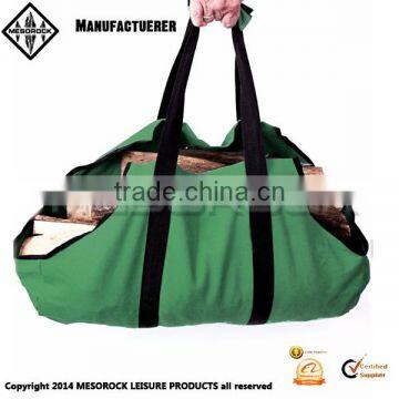 Firewood Tote Wood Carrier Bag Fire Log Carrier Canvas Log Carrier