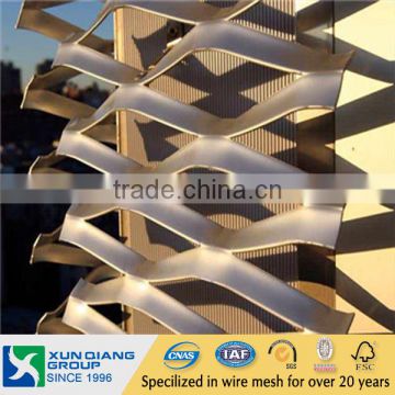 Factory shaanxi shunyuan 15*30mm diamond shape aluminium expanded metal mesh