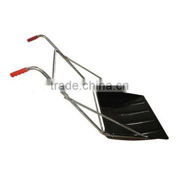 metal wide manpower snow shovel with handle