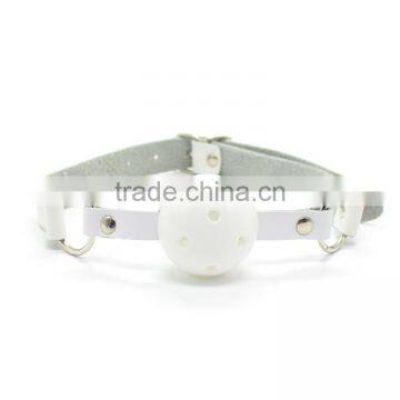 PLASTIC MOUTH GAG WITH LEATHER STRAP SEX TOYS MOUTH GAG SEX BONDAGE MOUTH GAG SEX TOYS WHOLESALE MOUTH GAG