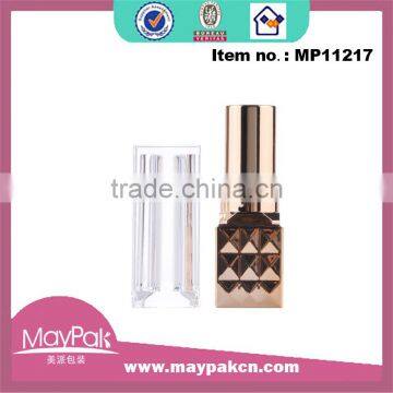 custom UV colored plastic lipstick tubes