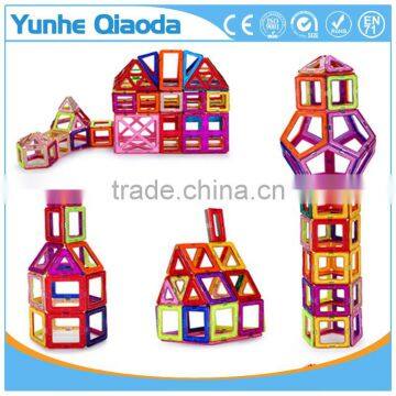 Factory Direct Sell Kids Toy Plastic Magnetic Bulding Blocks With Different Shapes photo-6