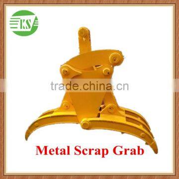 Excavator Hydraulic Rotating Orange Peel Grab photo-6