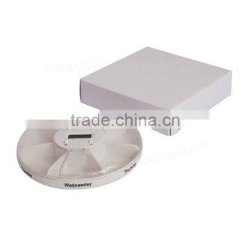 7 Day 5 Group Alarm Plastic Pill Reminder Pill Box With Alarm Timer photo-3