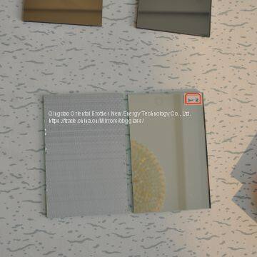 2mm-6mm Silver Mirror With Safty Back Film --Cat II / Woven Film photo-2