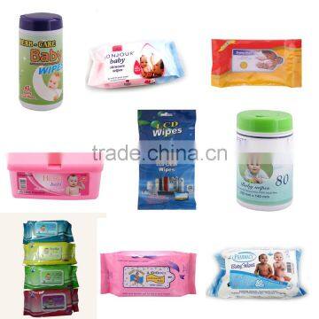 40GSM Spunlace Baby Wipes Bottled Wet Wipes Case