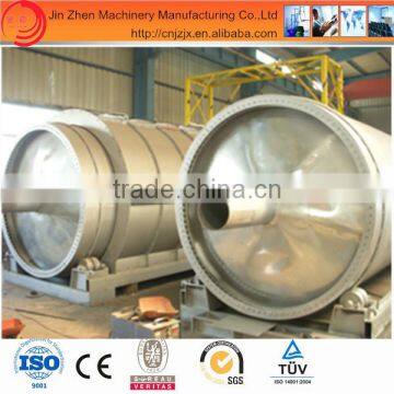 Used Tyre Refinery Processing Machine Scrap Tyre Processing Pyrolysis Machine Waste Tire Recycling Plant photo-3