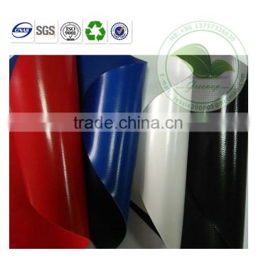 Colored 100% Polyester Coated Fabric For Tarp Cover