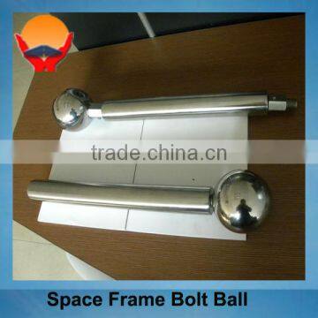 China supplier stainless steel space frame bolt ball