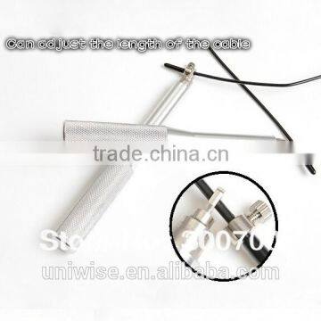 Speed Jump Rope UIC-JR12, Ball Bearing Metal Handle, Stainless Steel Wire ! photo-2