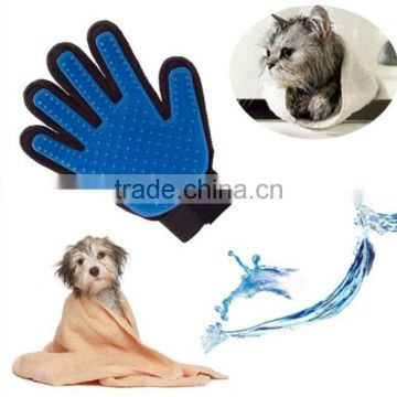 Pet Cat Dog True Touch Five Finger Pet Deshedding Glove