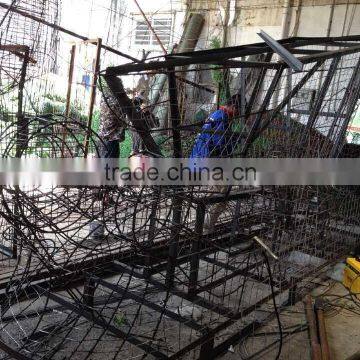 Homes Better Goods Gardens Decorative Edging 3ft to 17ft Height Simulation Plastic Green Grass Animal Statue Wall ELD06 2706 photo-6