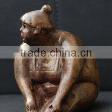 Bronze Casting Figure Statue Nude Woman Female Casting Bronze Statue Sculpture for Decoration photo-3