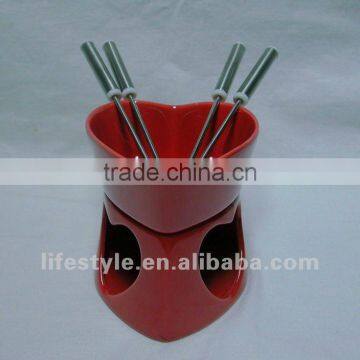 Valentine Fondue Set
