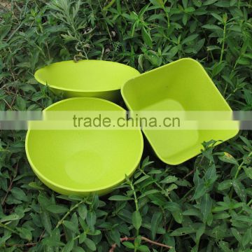 OEM available No pollution Food grade Bamboo fiber Dinner Set