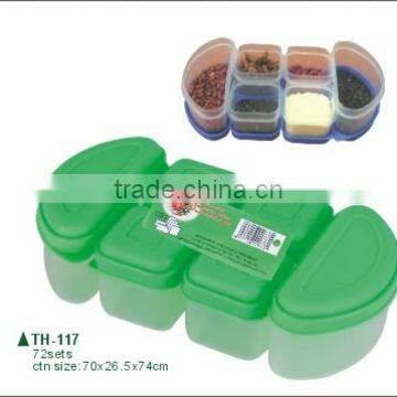 6pcs Mini Container,plastic Spice Box,plastic Box Small photo-2