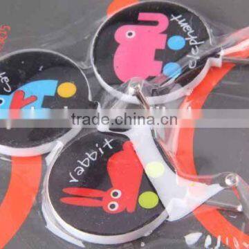 3PC Circular Plastic Hook With Animal photo-2