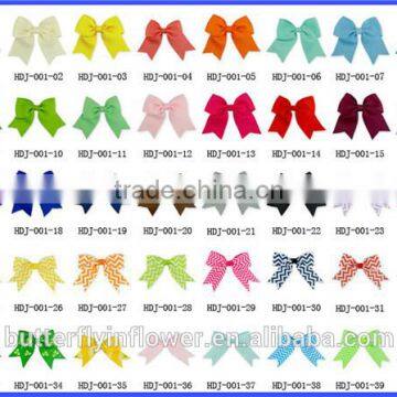 40 Colors Pinwheel Hair Bows Without Clips Cute Girls Hairbows for Toddler Hair Accessories photo-5