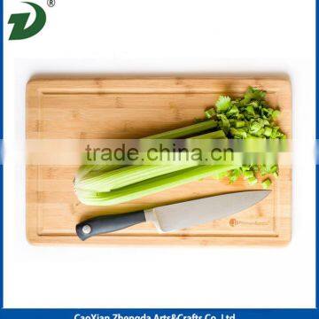 Wooden Cutting Board With Knife photo-2