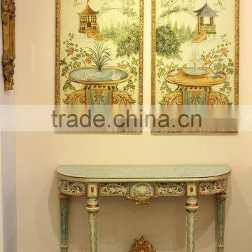 Hand Painted Furniture Classic Console Table Trends 2017 photo-3