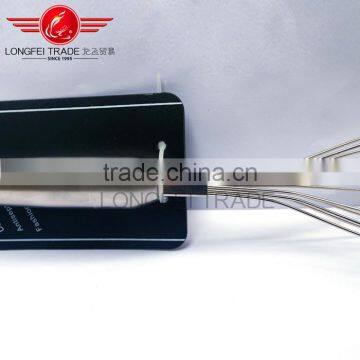 High Quality Handy Large Stainless Steel Manual Eggbeater Stirring Mixing Rod Kitchen Bake Egg Beater Egg Whisk Whips Egg Beater photo-4