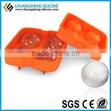 4pcs Ball Set Silicone Ice Cube Maker photo-3