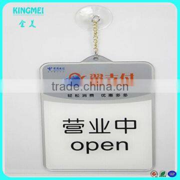 Kingmei Screen Printing Acrylic Table Card Display Sign for Medical Ruler,printing Plastic Plate photo-5