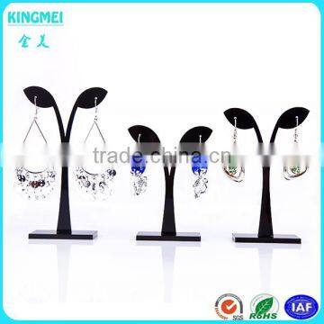 Hot Laser Engraving Beautiful Dancing Girl Shaped Acrylic Earring Display Stand Holder 72holes photo-6