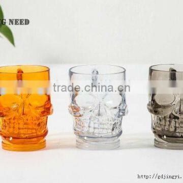 New Style Wholesale 550ml LED Acrylic Drinkware Skull Plastic Cup Mug Halloween Decorations photo-5