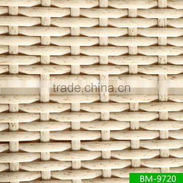 Washable Erosion-resisting Patio Furniture Plastic Fiber Wicker