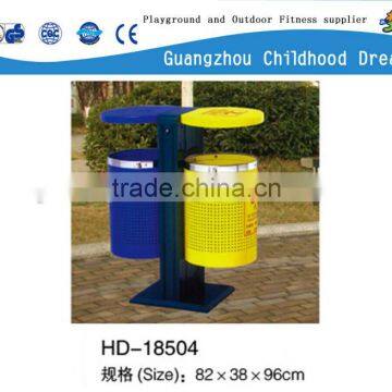 (HD-18504)Double Back Types of waste bin