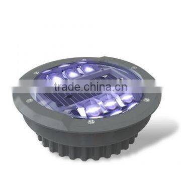 Aluminum Alloy Solar Powered (Charging) LED Cat Eye (Road Stud / Pavement Marker) MS-127(Waterproof IP68 / Burial Type)