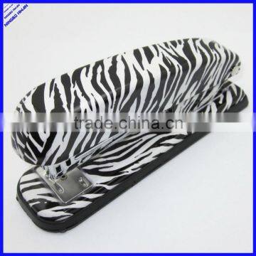 12.8cm Office 20 Sheets Metal Printed Cute Stapler photo-2