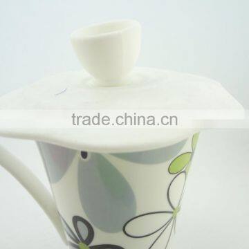 Fda silicone rubber Anti-dust Airtight Seal Silicone Drink Cup Lids with cup heard silicone tea cup