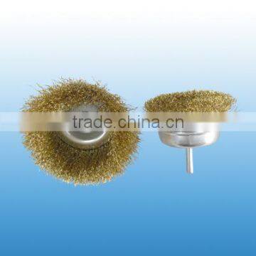 Brass wire cup brush OT036