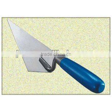 wooden handle stainless steel bricklaying trowel