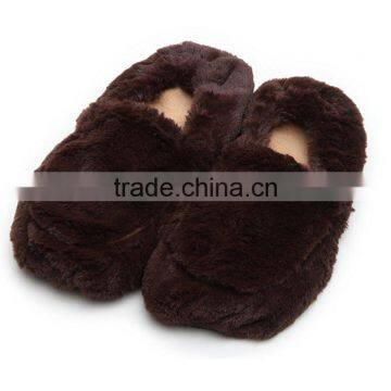 Hot Sox Heatable Slippers Grain Slippers Microwave Shoes Supersoft
