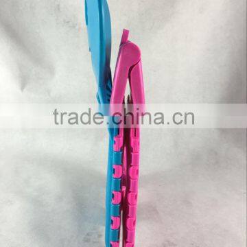 Factory Price Colorful Smile Face Kids Plastic Folding Chair photo-5