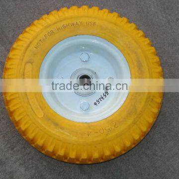 8'' flat free wheel