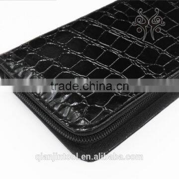 QJ-L01 High Quality Hair Salon Scissors Leather Case For Hairdresser photo-4