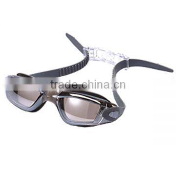 HuaYi Swimming Goggles With Degree 150--600 Anti-fog Anti-UV Waterproof Mirror Coated Glasses. photo-3