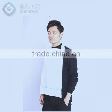 Disposable Paper Plastic Audult Dental Bibs photo-3