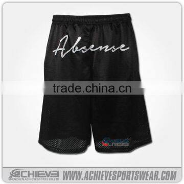 custom reversible full sublimation basketball shorts