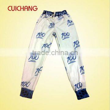 custom design leather joggers pants