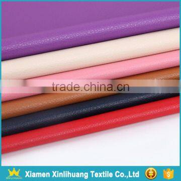 Textile Factory Wholesale Faux Leather Fabric for Clothing/Sofa/Bags photo-4